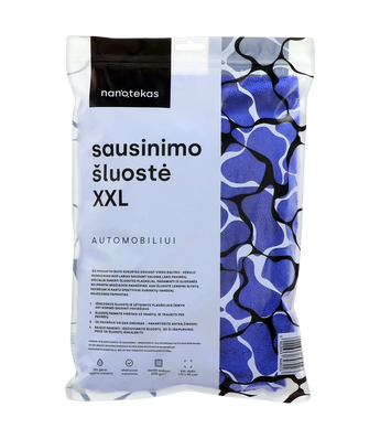 Šluostė automobilio sausinimui, XXL (90x70 cm)