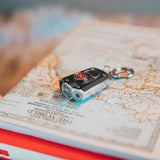 Kišeninis įkraunamas prožektorius-pakabukas NEBO MYCRO Keychain Light (400 liumenų)