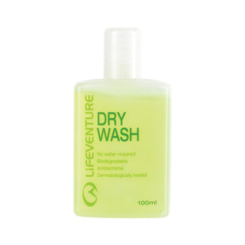 Antibakterinis gelis rankoms ir kūnui Lifeventure Dry Wash Gel, 100 ml.