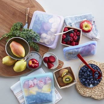 Daugkartinio naudojimo silikoninis užkandžių maišelis Stasher Snack Bag