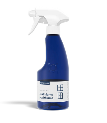 Langų valiklis stikliniams paviršiams, 500 ml.