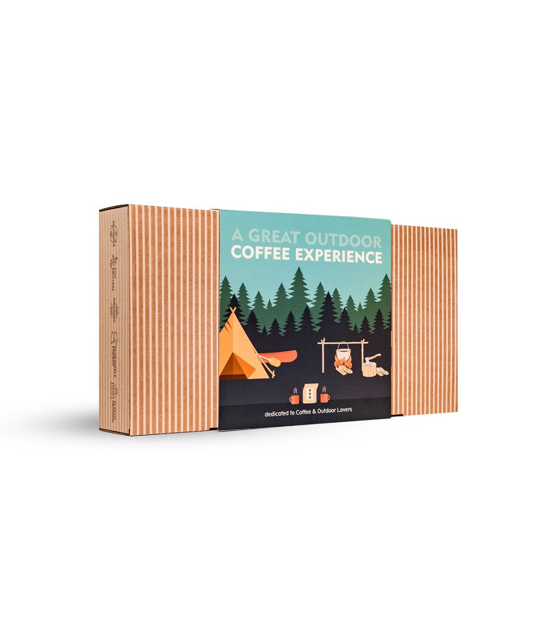 Kavos dovanų rinkinys Coffeebrewer Outdoors, 10 pakelių
