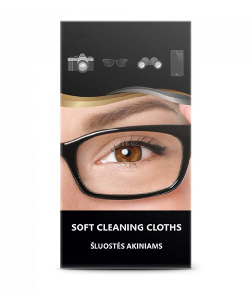 Daugkartinės šluostės akiniams, optiniams prietaisams, telefonams valyti
