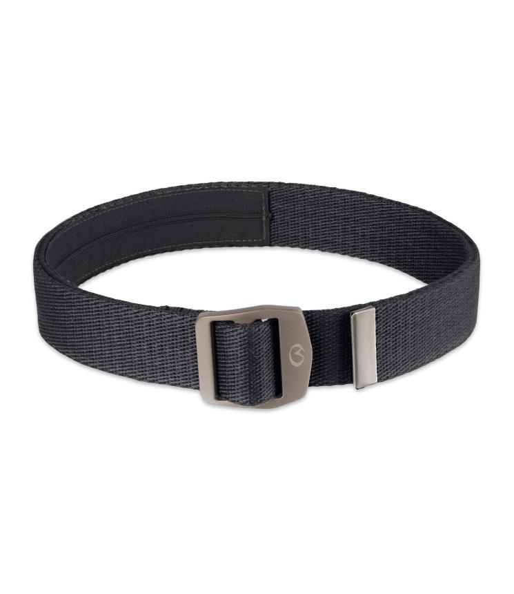 Kelioninis diržas su slapta pinigine Lifeventure Travel Money Belt - Juoda (Black)
