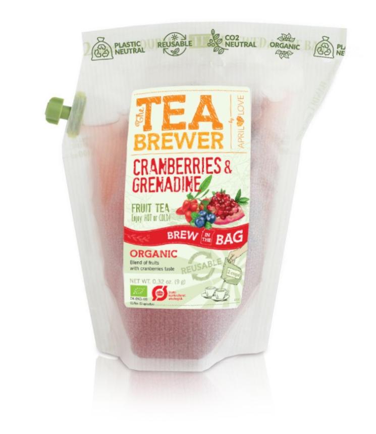 Vaisinė arbata Teabrewer - Cranberries & Grenadine