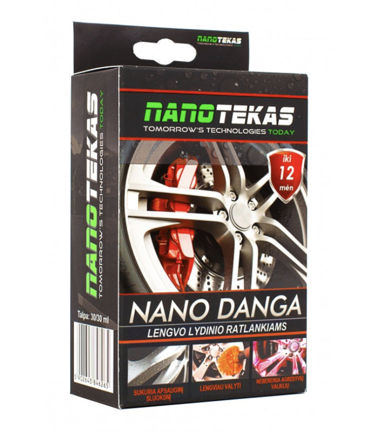 NANO danga automobilio ratlankiams