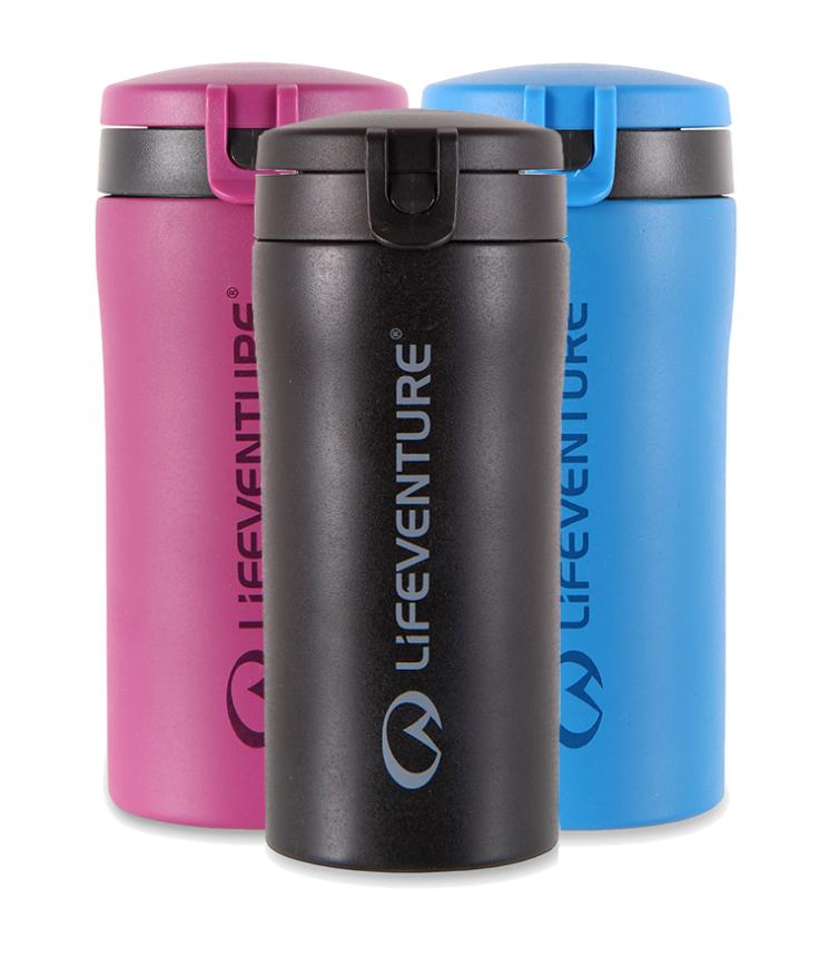 Termo puodeliai Lifeventure su atsilenkiančiu Flip-Top dangteliu 300 ml