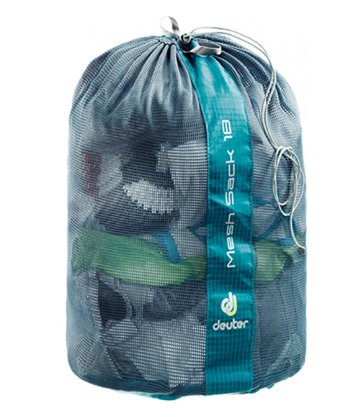 Tinklinis užrišamas maišelis daiktams DEUTER Mesh Sack (18 litrų talpos)
