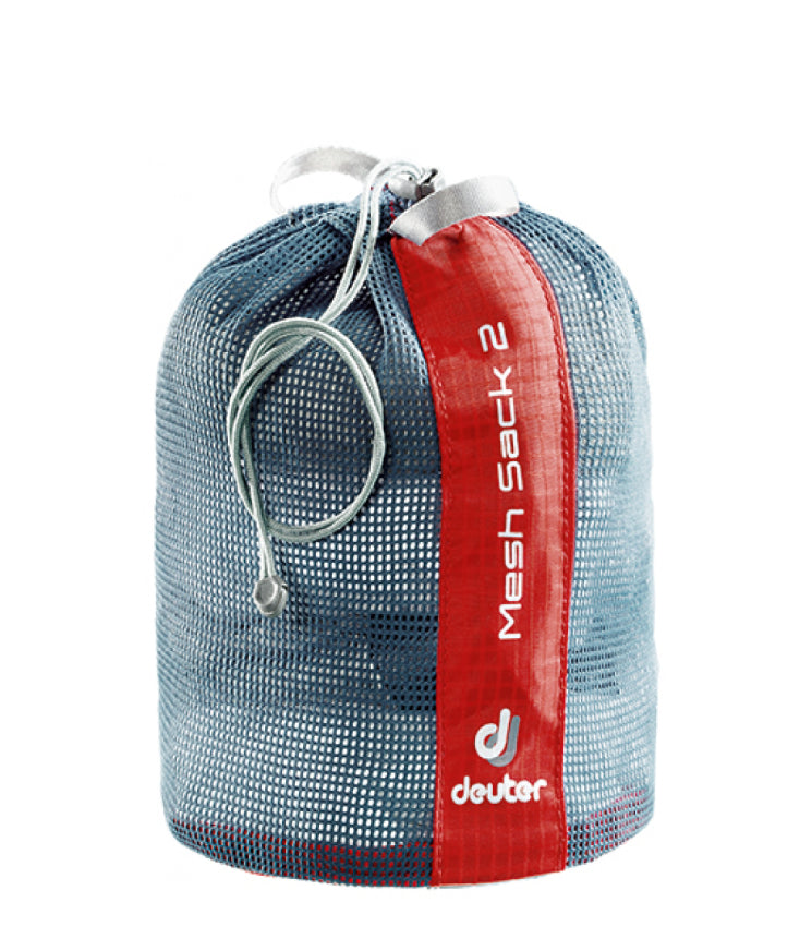 Tinklinis užrišamas maišelis daiktams DEUTER Mesh Sack (2 litrų talpos)