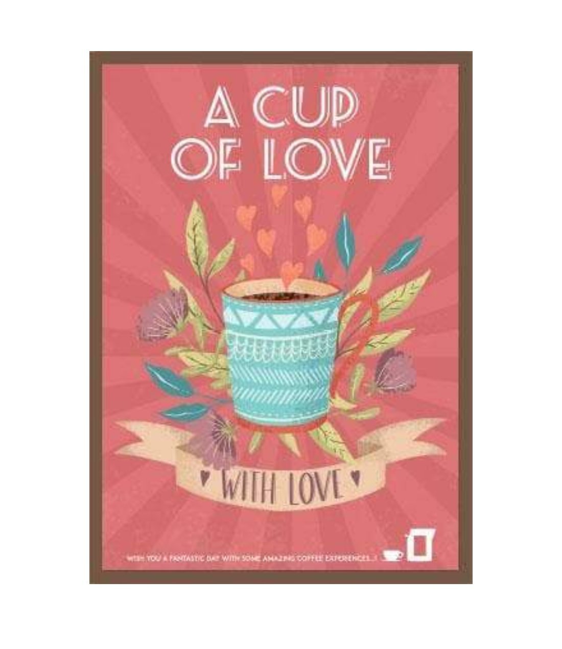 Atvirukas Su Kava A Cup Of Love