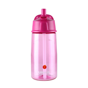Vaikiška tritano gertuvė LittleLife Kids Flip-Top Water Bottle, 550 ml. (rožinė)