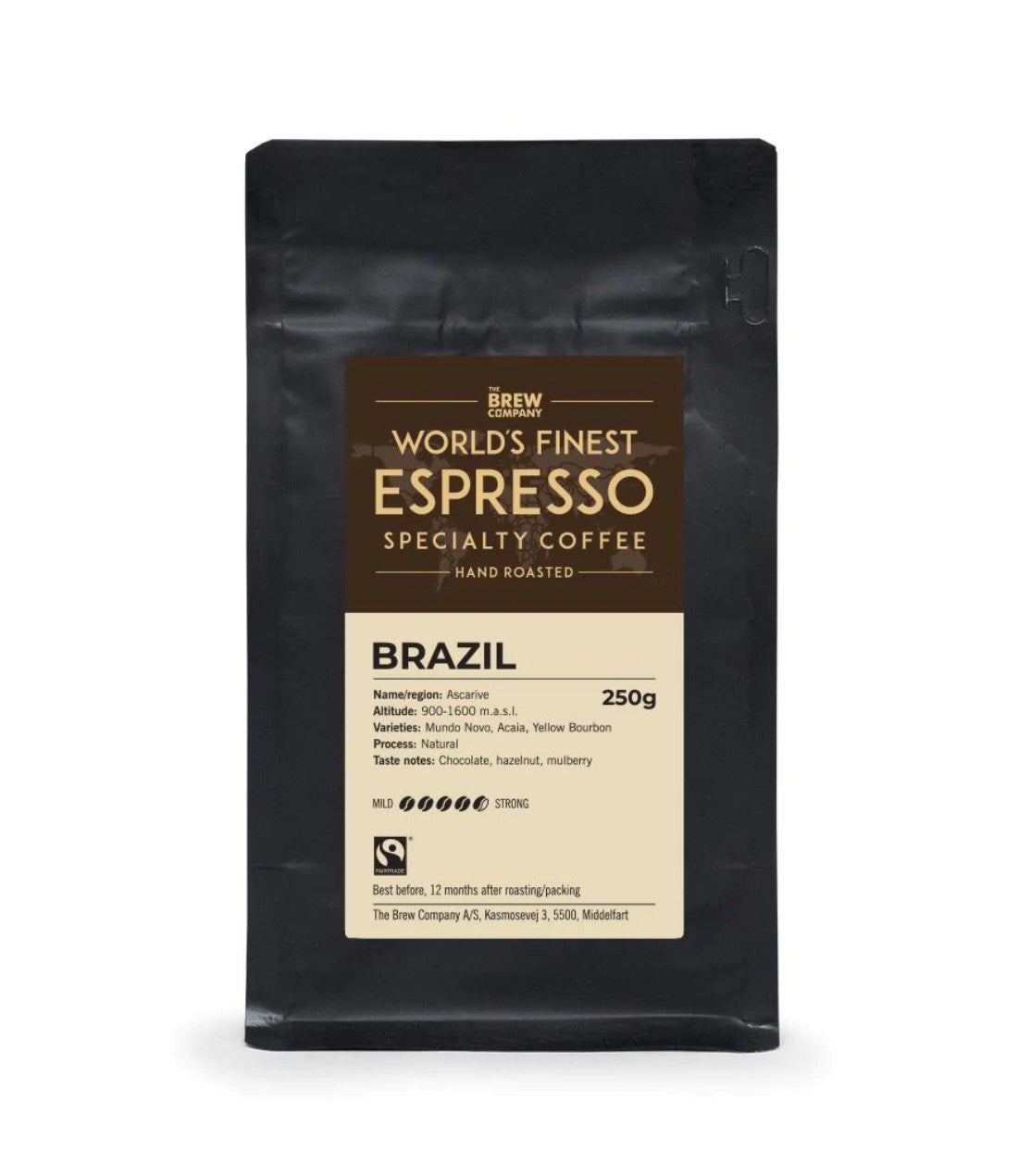 Kavos pupelės Brazil, ASCARIVE (ESPRESSO) 250 g