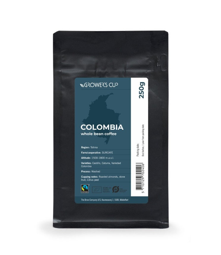 Kavos pupelės Colombia Tolima, 250 g