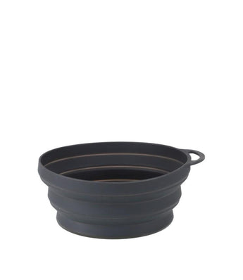 Daugkartinis sulankstomas dubenėlis Lifeventure Ellipse Collapsible Bowl - Tamsiai pilka (Graphite)
