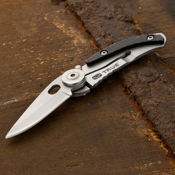 Minimalistinis kišeninis peiliukas True Utility SKELETONKNIFE